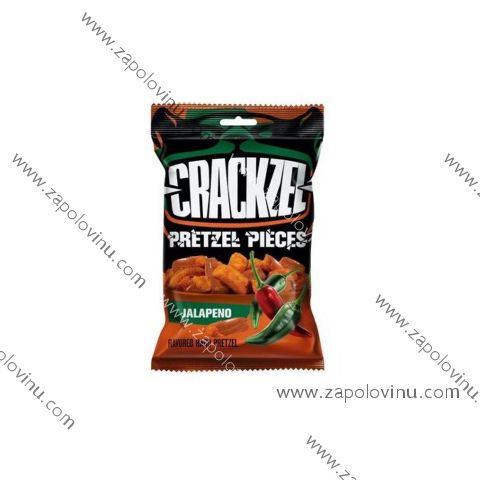 Crackzel kousky preclíku s příchutí Jalapeňo 65g