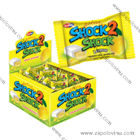 Saadet Shock 2 s kyselou příchutí citron 4g