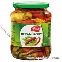Viva Beraní rohy zelené 640g