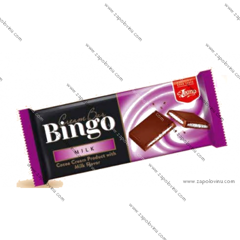 Leona Bingo čokoláda s mléčným krémem 90 g