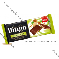 Leona Bingo čokoláda s LÍSKOOŘÍŠKOVOU náplní 90 g